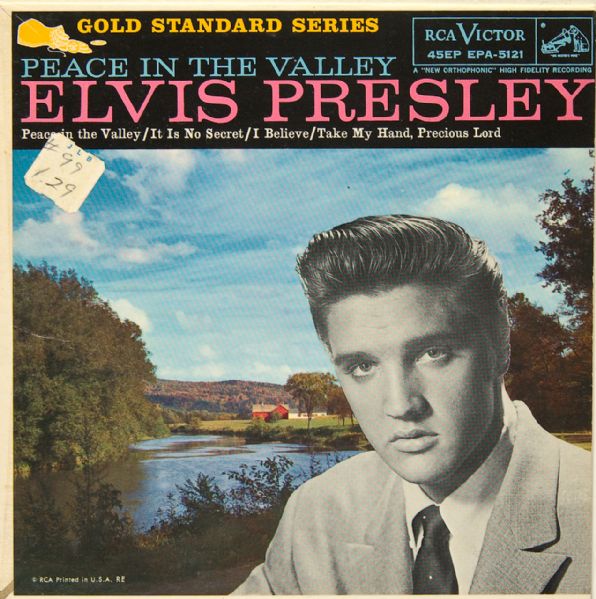 Elvis Presley "Peace In The Valley" 45 